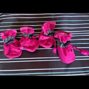 PINK DOG BOOTS, BRAND NEW